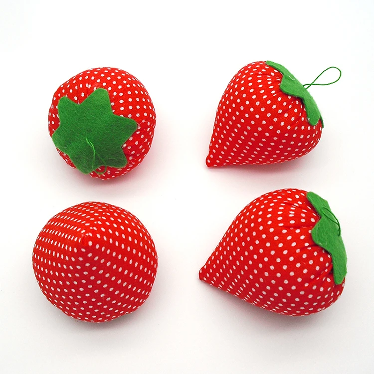 Free shipping Strawberry Pin Cushion needlework sewing kit E163