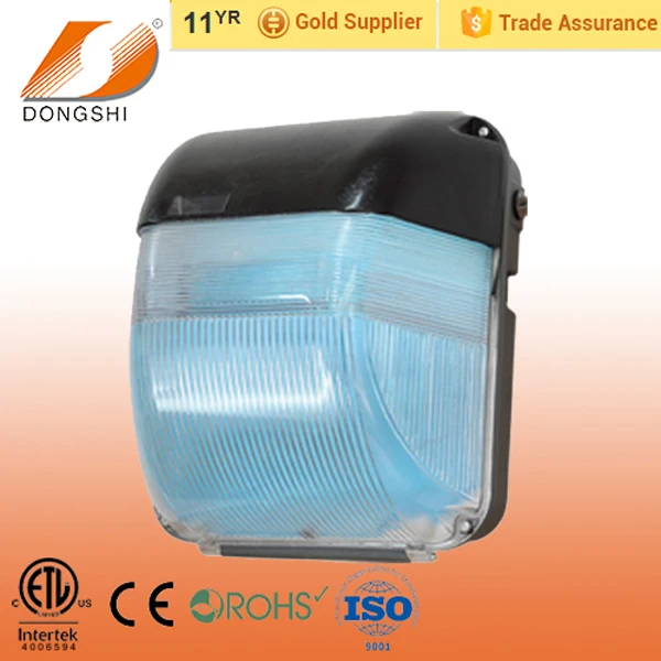 Die-cast aluminum ETL listed wall package light outdoor lamp with 5-year warranty