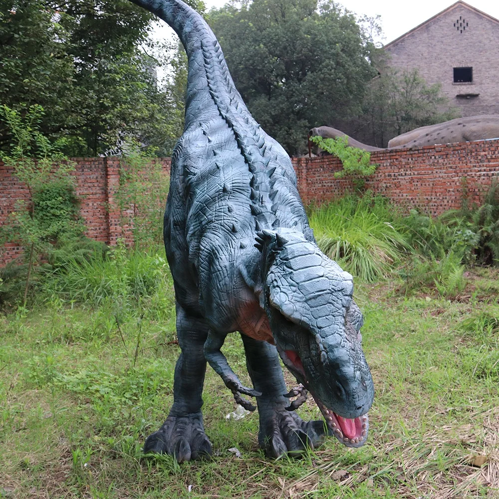Life size raptor dinosaur realistic costume for adult