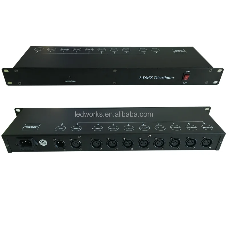 Ledworks 8 ways DMX splitter