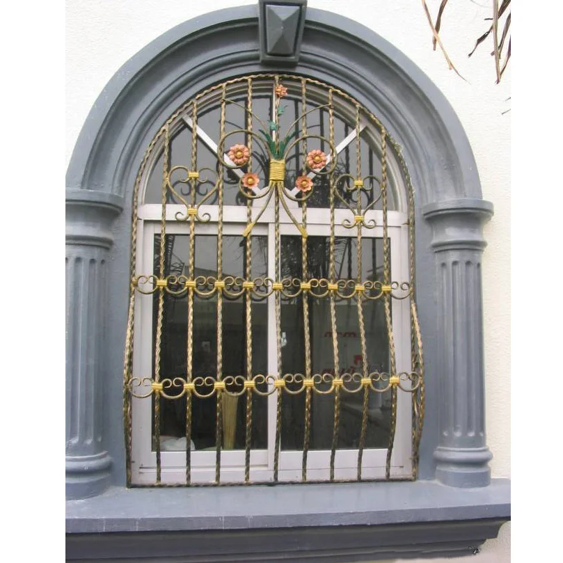 Top-selling modern metal window grills design
