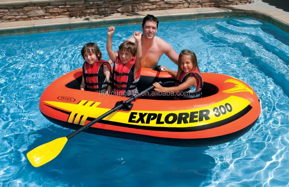 Intex-Boating-Explorer-3-Person-Kids-inflatable-динги-лодка-бассейн-игрушка