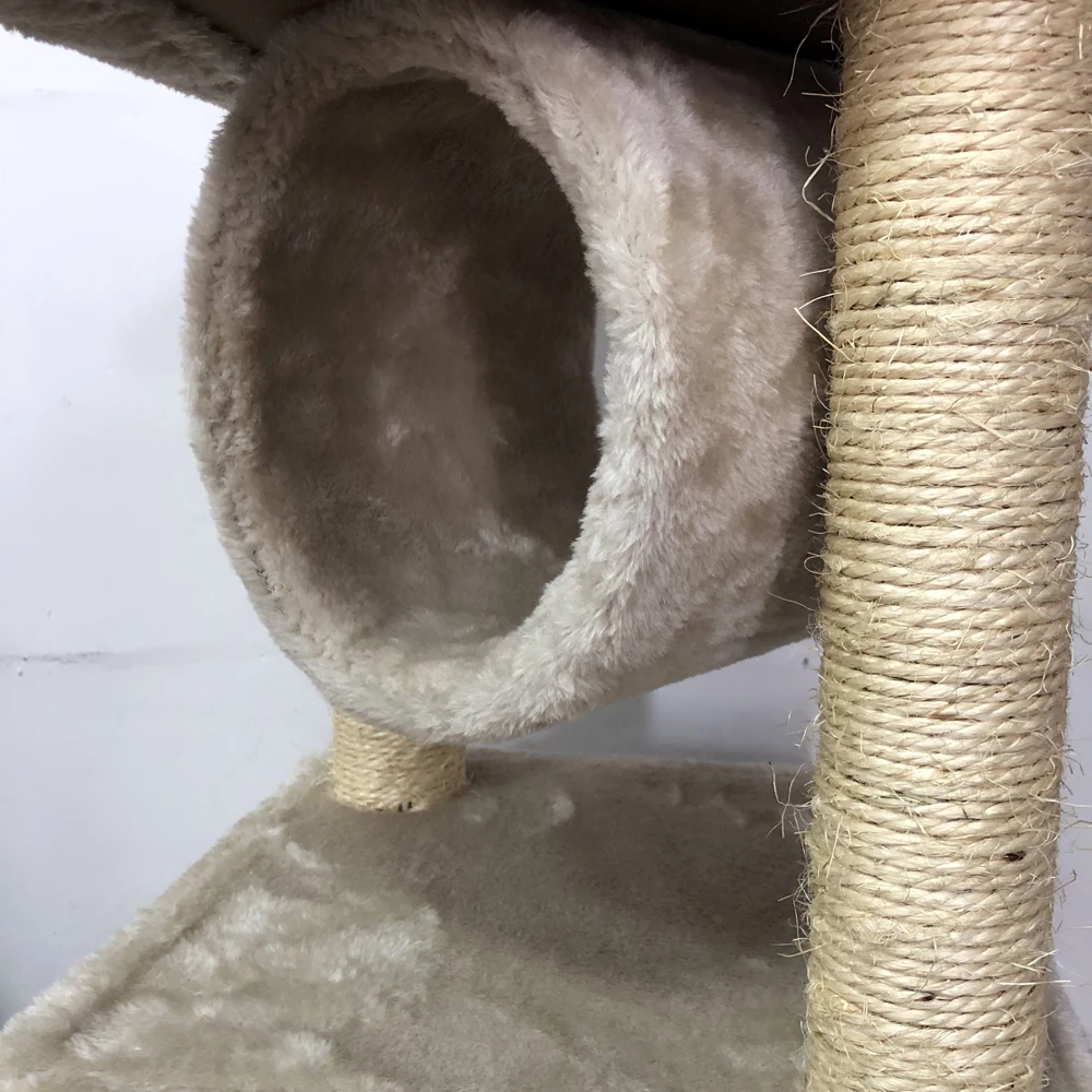 Cat Tree Condo Furniture Kitten Activity Tower Pet Kitty Play House multi-level with Scratching Posts cat play tree