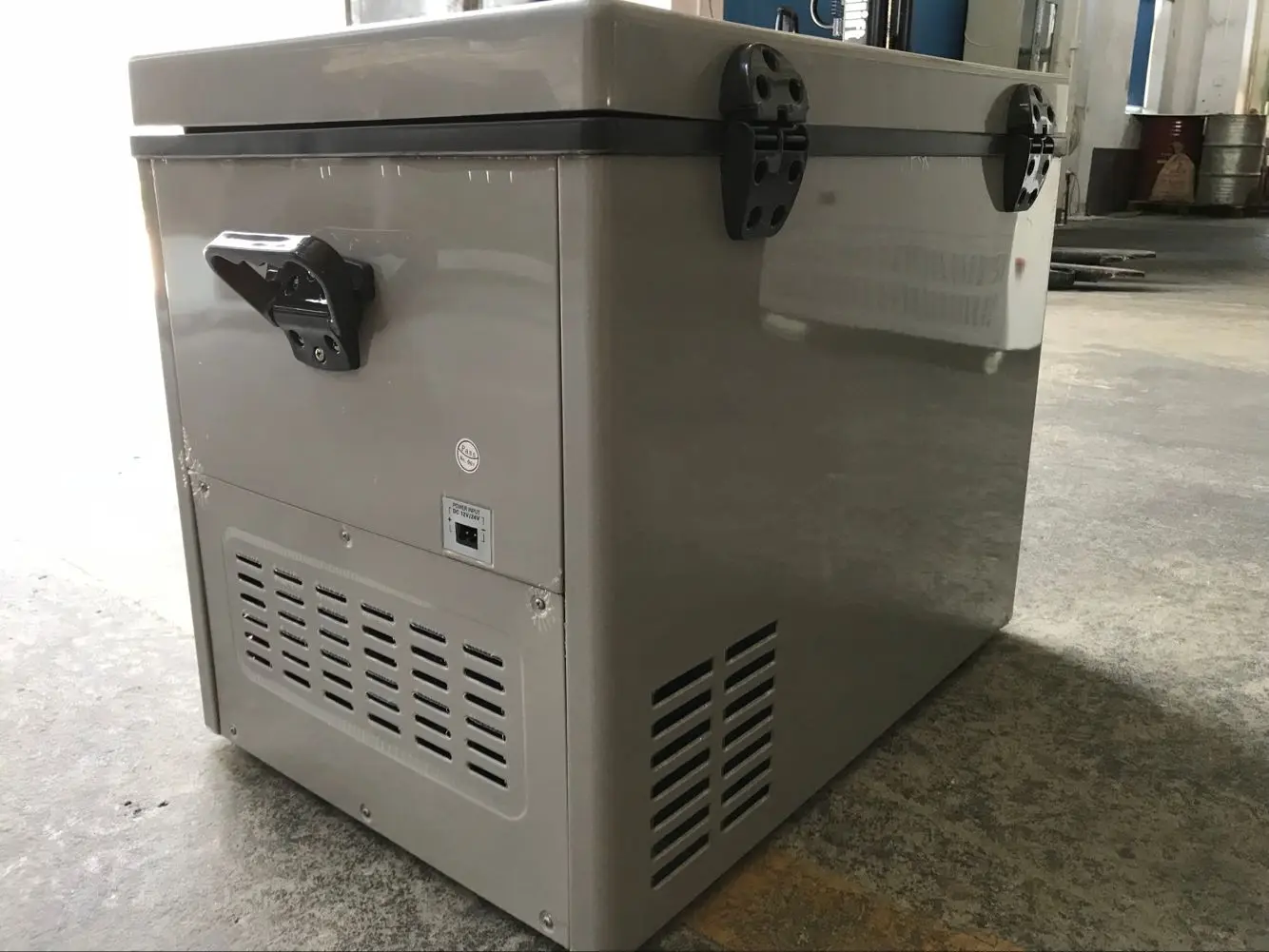 
80L DC 12V 24V compressor portable freezer camping fridge 