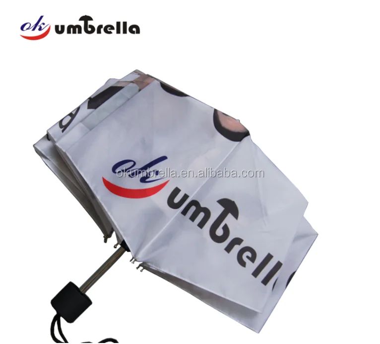 Ok Umbrella 2022 new wholesale INS unique design full phase printing 8 fracture folding umbrella