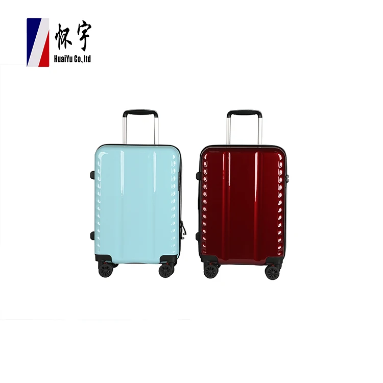 2023 New Fashion Durable Custom Print Logo Abs Hand Suitcase Trolley Luggage Set Carry On Luggage Mini Luggage Suitcase