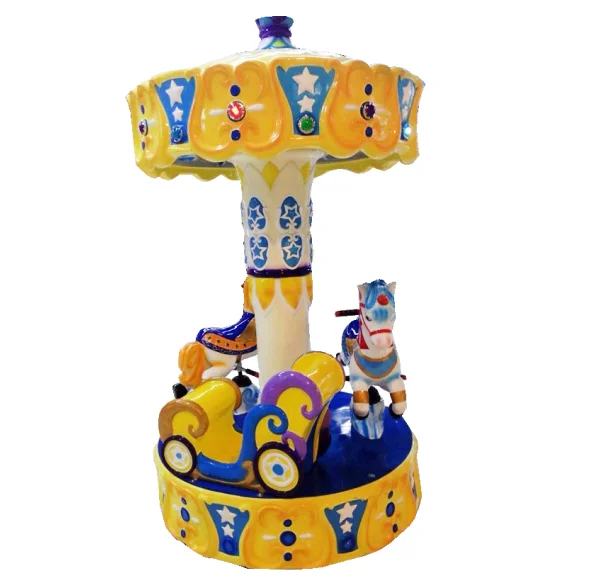 Высококачественная машина для парка аттракционов электрическая карусель лошадь