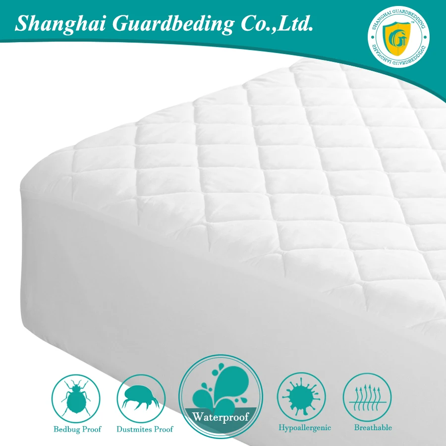 
Luxury Quilted Waterproof Mattress Pad 