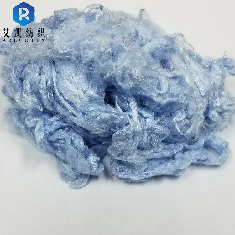 
Factory price 1.2D 1.4D 1.5D Flame Retardant rayon viscose fiber waste 