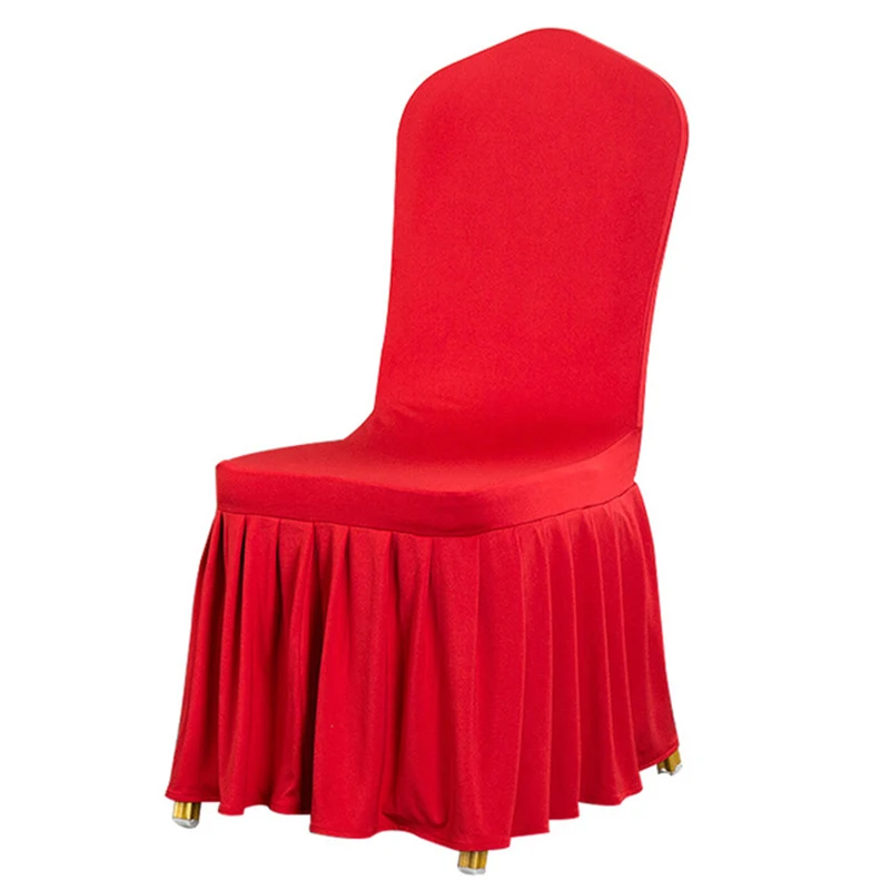 
Wholesale new design cheap white spandex chair cover for wedding 