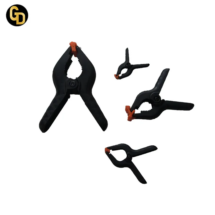 plastic nylon spring clamp plastic black spring clamp