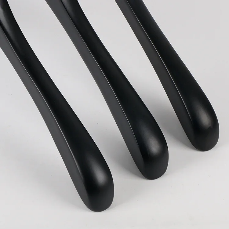 Wholesale hotel fashion wooden hook print laundry garment bride wedding dress skirt hanger