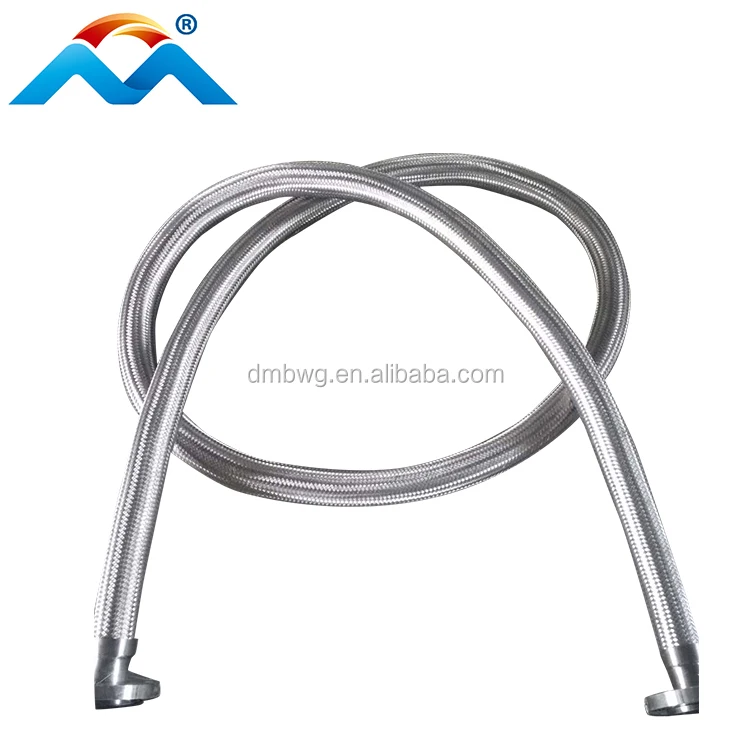 310 304 316L stainless steel ss braided flexible metal hose for gas