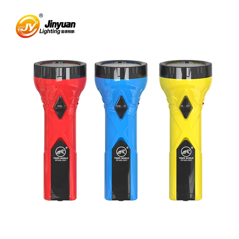 Wholesale Tiger World rechargeable hand held led torch light powerful flashlight with side lamp