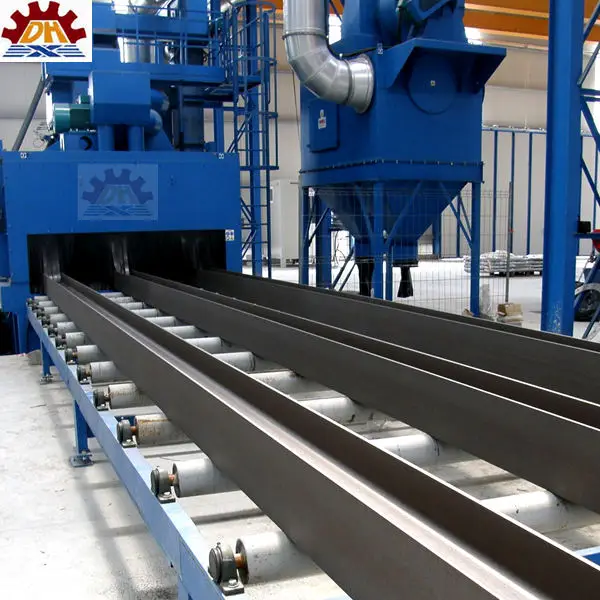 Steel concrete formwork for h beam wall slab beam column shot blast cleaning machine