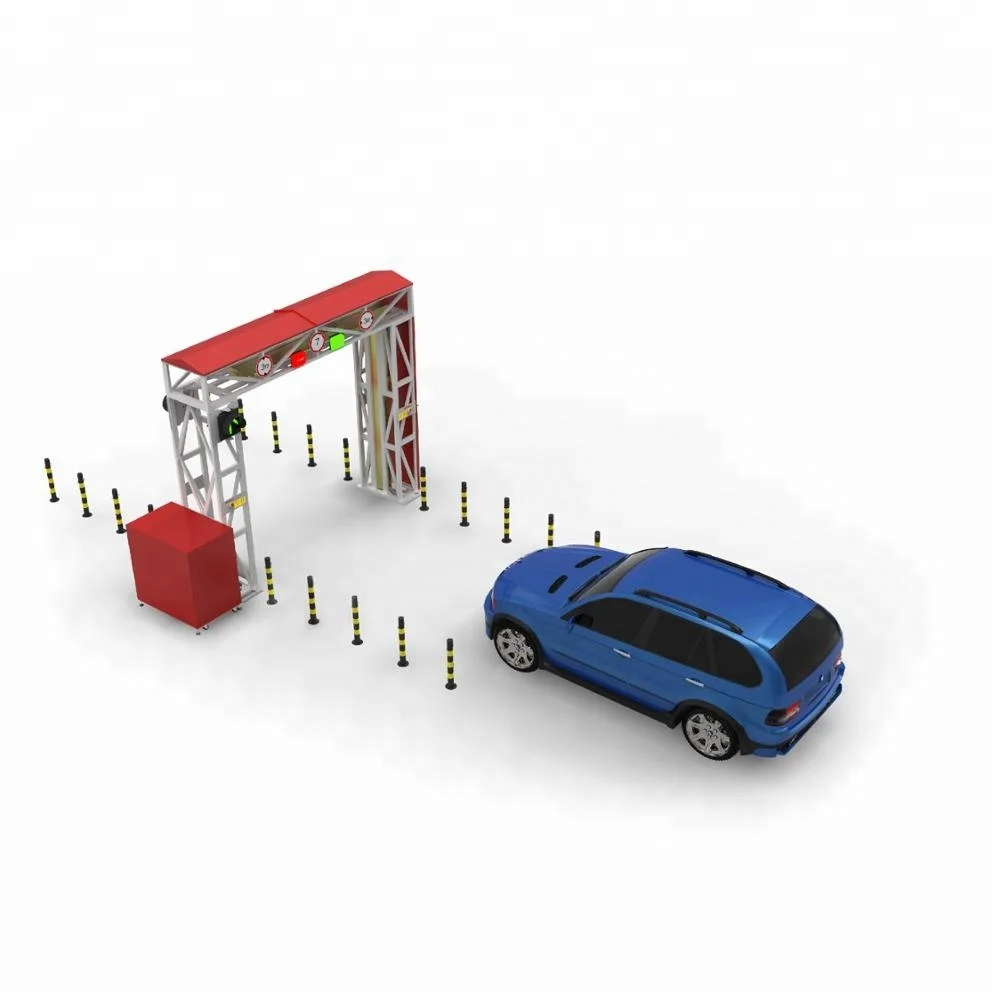 drive-through automated occupied x ray vehicle scanner system
