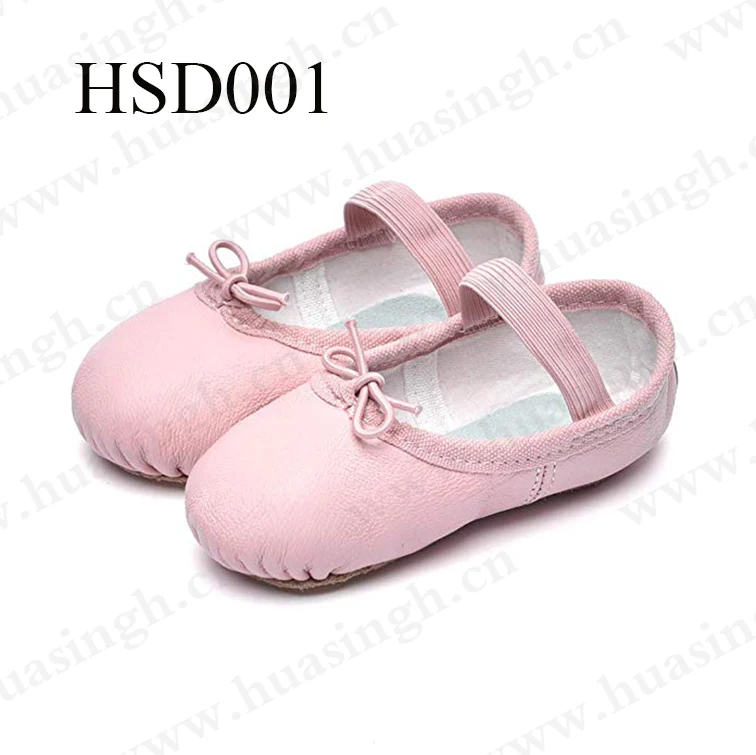 ZK, multi-color professional soft ballet shoes anti-slip durable leather sole dance shoes HSD001