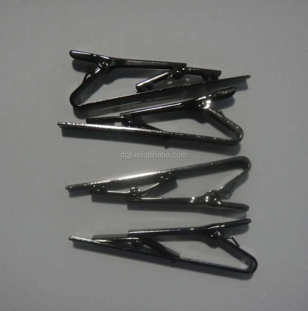 Black Men Tie Clips
