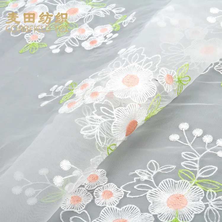 Горячий продавать 10 лет опыта красивые Дубай ткань вышивка