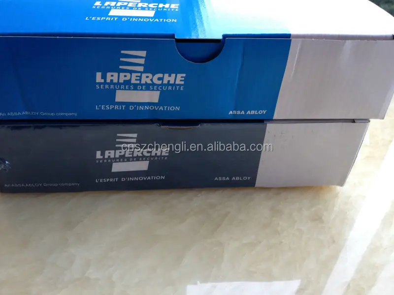 SECURITY LAPERCHE 6458 LOCK with wooden case