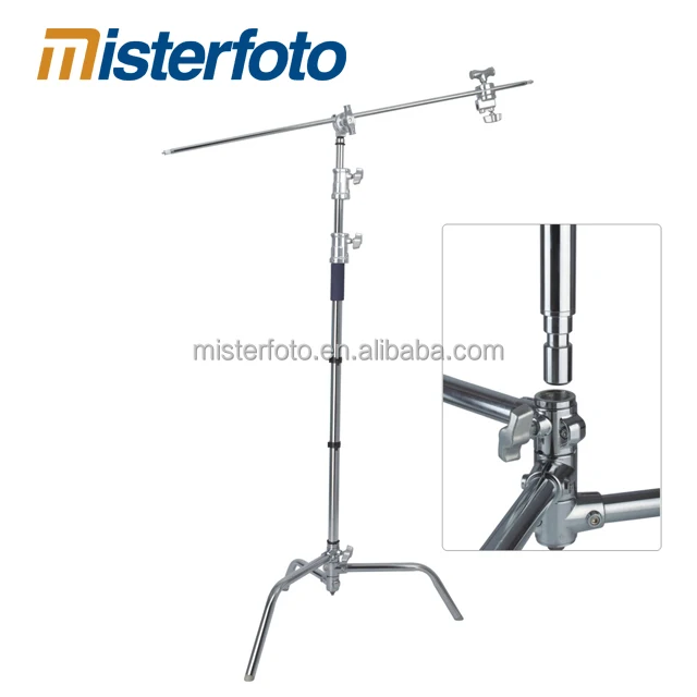 Photography Photo Studio light stand C stand Camera Tripod Light Flash Lamps