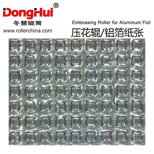 
E180929-14 Laser Engraved Embossing Roller Gravure Cylinder for Aluminum Foil Metallized Paper 