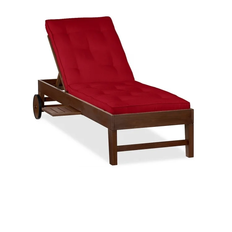 Lounge Chair Cushions Accept OEM Custom Sun Resistant Beach Handmade Square Adults Plain Solid Patchwork Customized Size CN;GUA