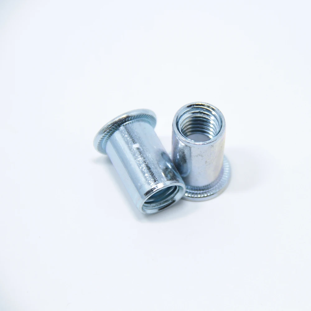 M4 M5 M6 M8 1/4-20 Carbon Steel Zinc Plated Blind Rivet Nut Riveted Nut