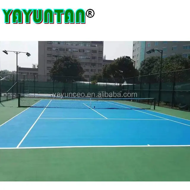 silicon cushioned acrylic basketball court flooring paint for sport court surfacing