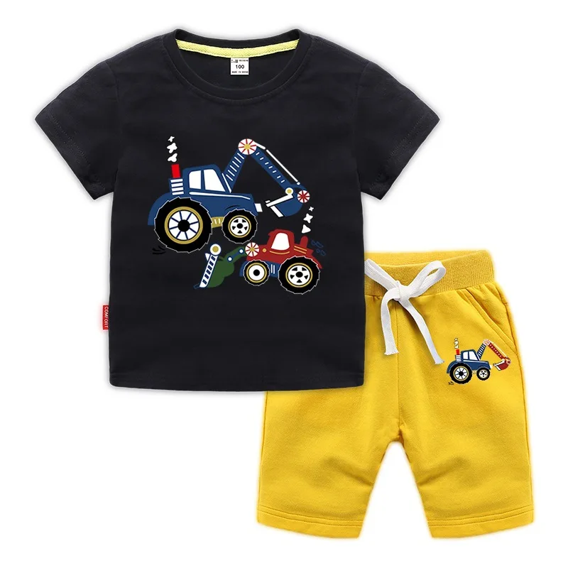 Korean Cheap High Quality Casual 2-8 years Fashion Design Kids Cotton Spring Boys Clothes