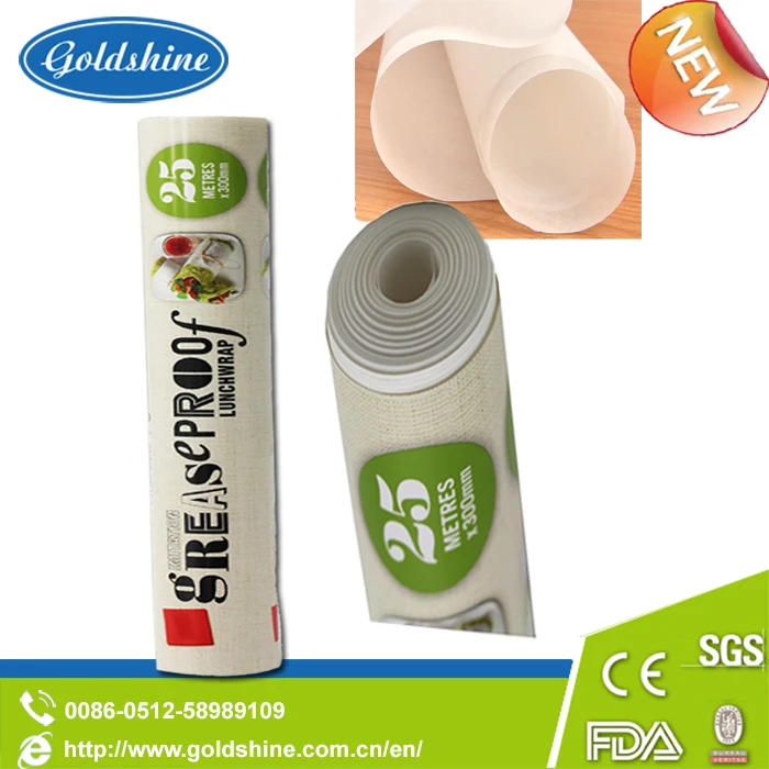 
Food Wrapping Use Greaseproof Printed Baking Paper Parchment Paper for barbecue 