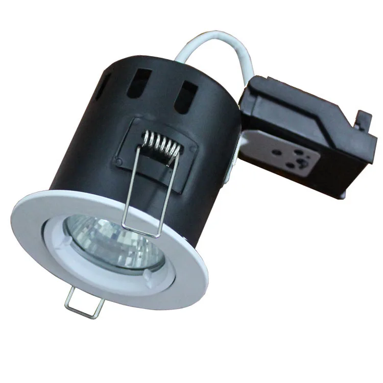 GU10 Fixed and Tilt Fire Rated LED Recessed Downlight Ceiling Twist Lock Spot Lights