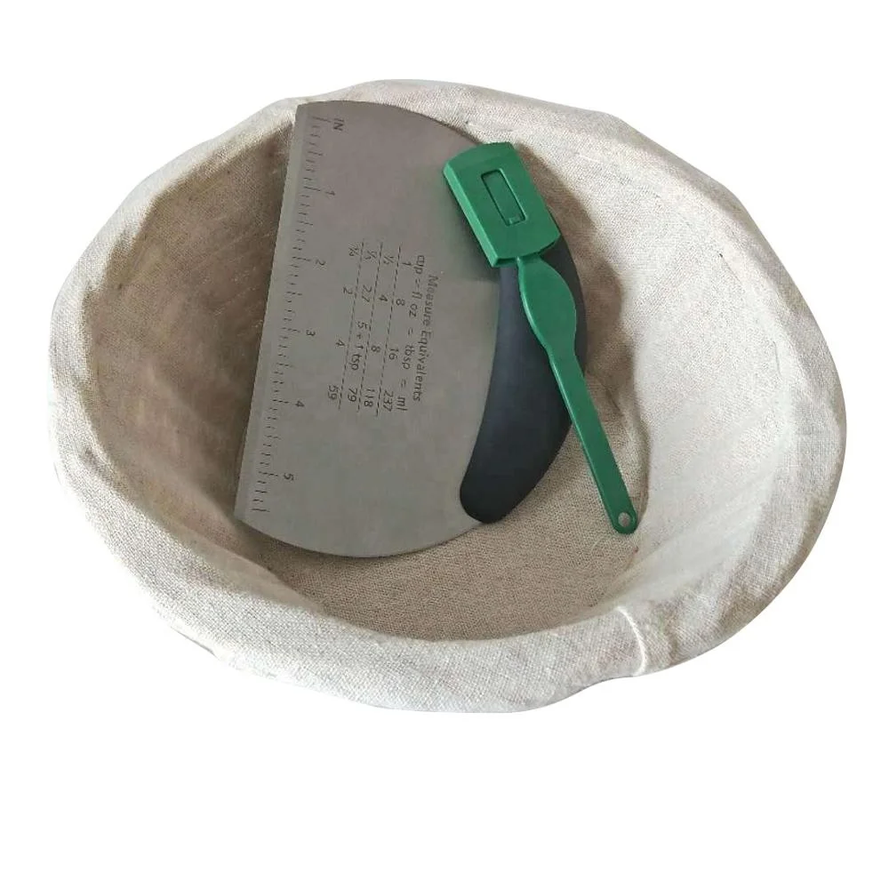 bread opening beauty knife Bread scale cutter the suit is constituted/Wicker bread proofing basket with bundle add ons