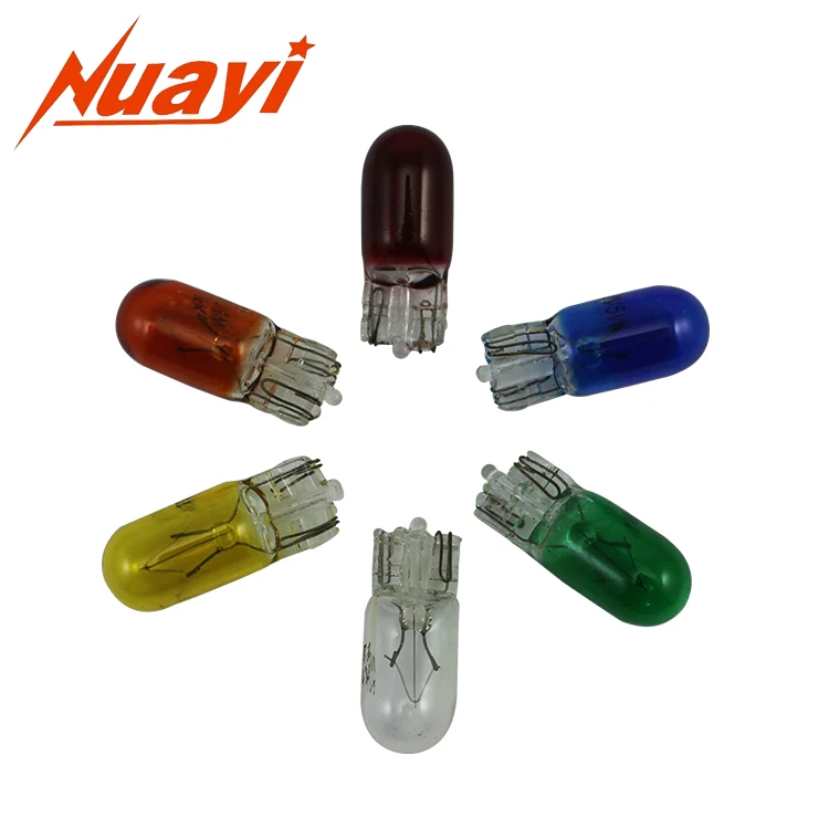 
Mini Red Auto Halogen Lamps 12V 5W T10 Side Interior Lamp Bulb 