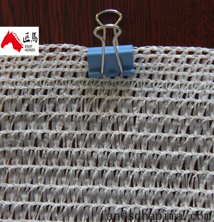 70gsm PE white color plastic fiber fence for farm and kids