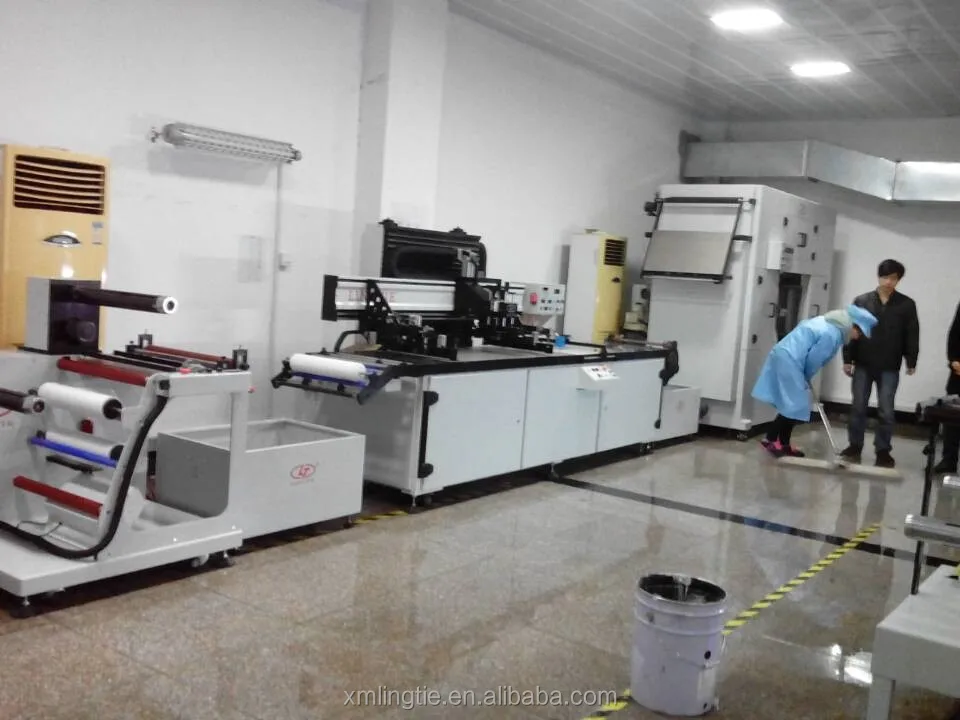 Roll Type Screen Printing Machine Printing Press Machine