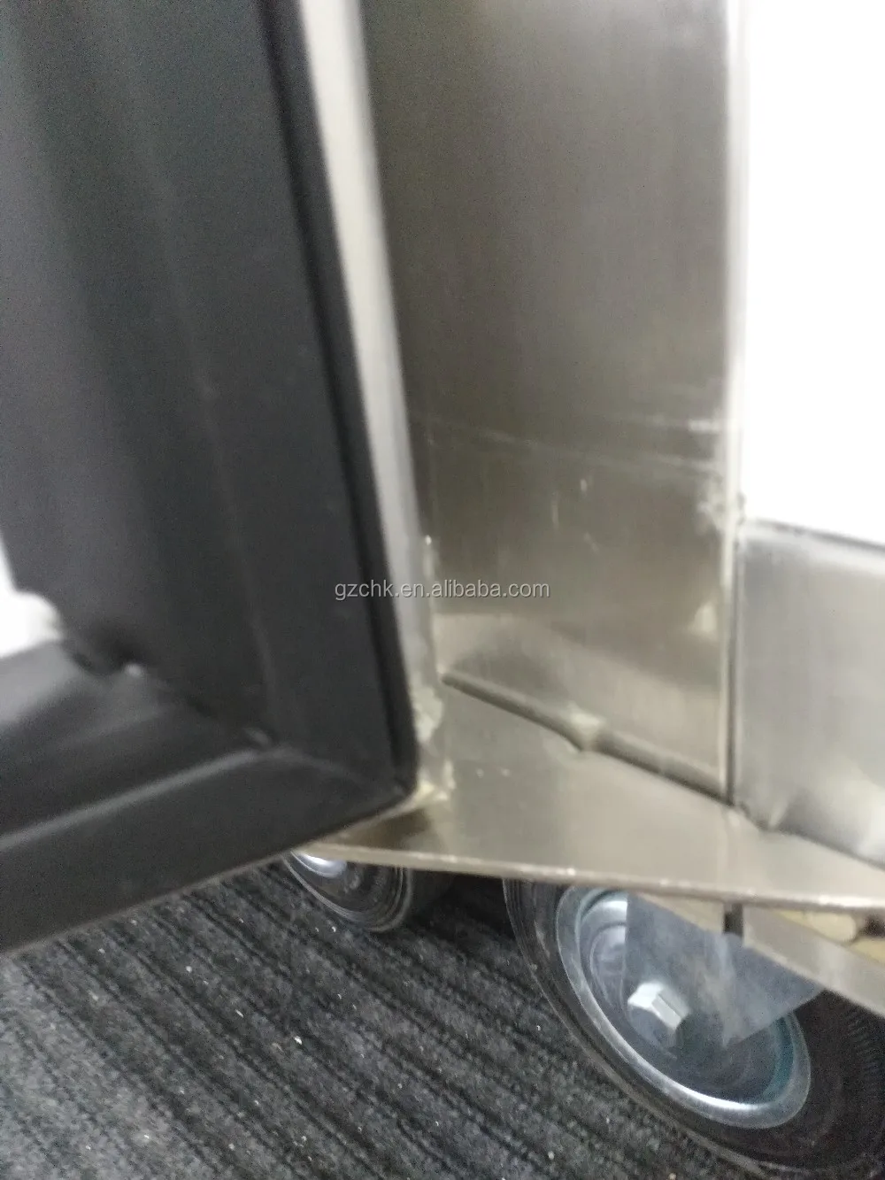 commercial stainless steel upright refrigerator/4 door upright freezer