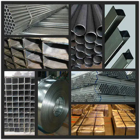 
square shape Q195-Q345 ASME ANSI JIS GB black anneal steel pipe 