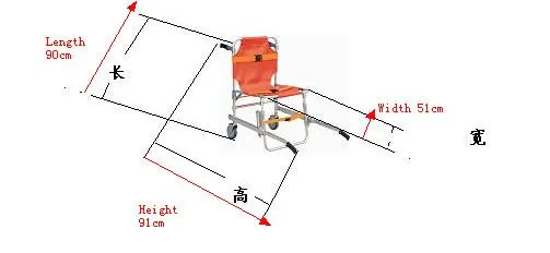 Medical Stair Stretcher Ambulance Wheel Chair