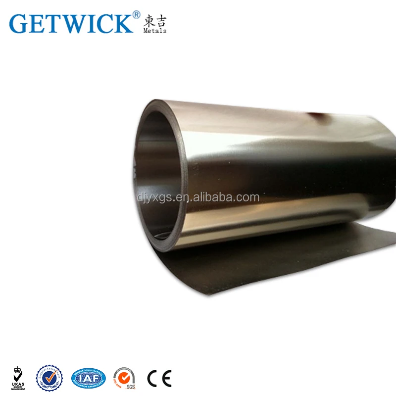  Лучшая цена GETWICK ASTM линейная фольга из чистого молибдена для продажи