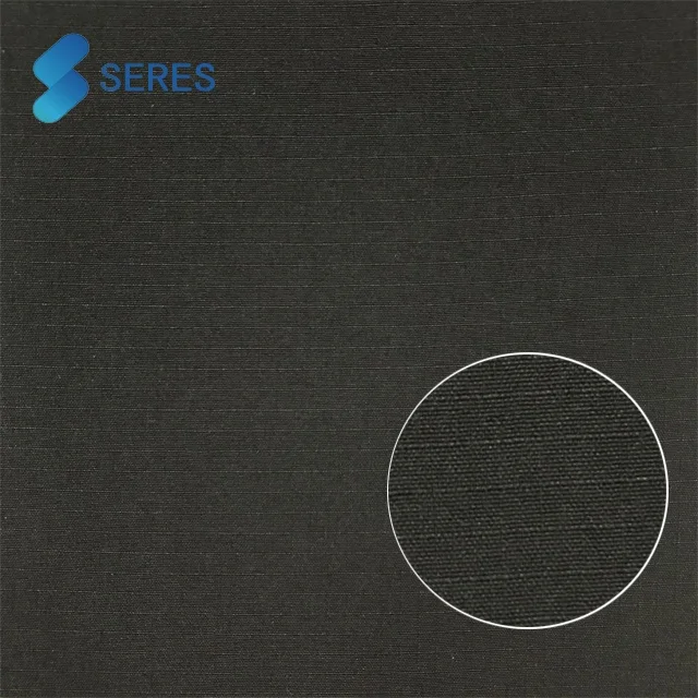 Огнестойкая ткань из полиэстера, спандекса 75D, ткань ripstop, связанная с флисом 100D/144F для мягкой оболочки