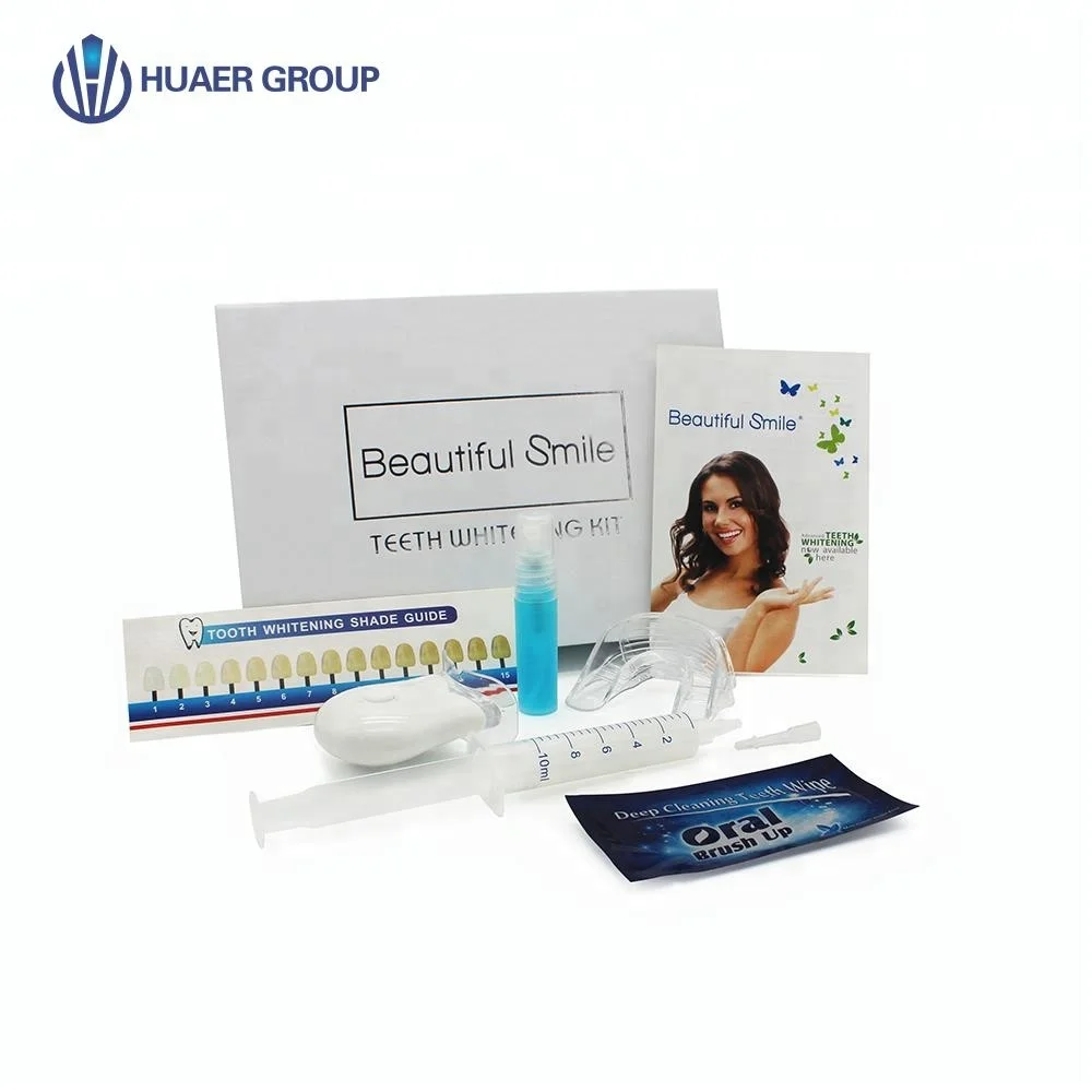 Huaer Group Russia Popular Non Peroxide Gel Teeth Whitening Kit For Salon Use