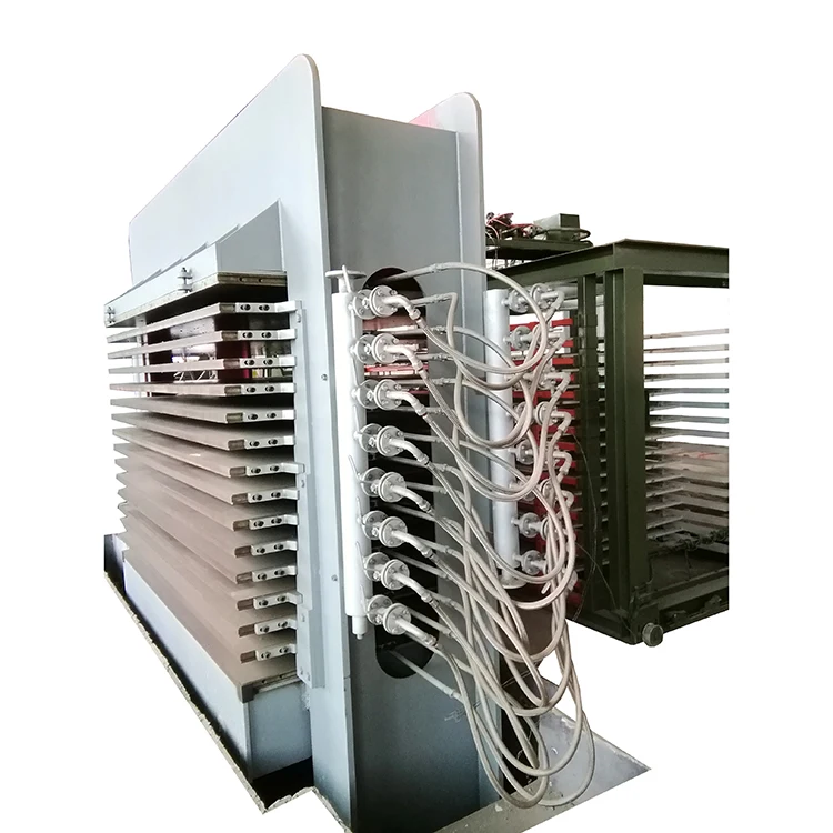 Plywood hot press machine