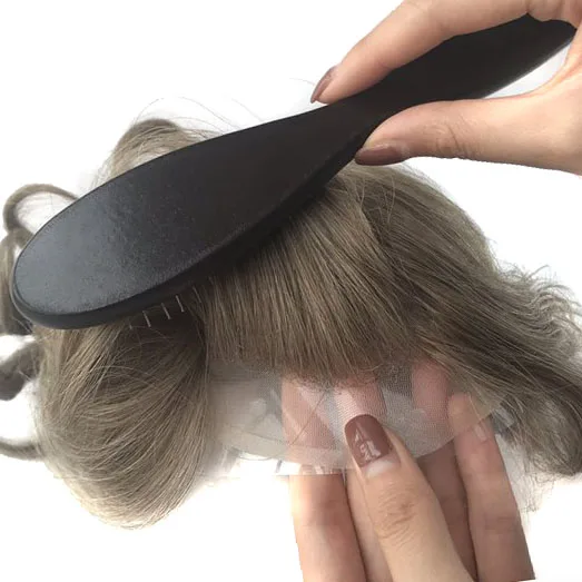Popular Duroble Mono Base Hair Unit for Men Human Hair Toupee Hair Prosthesis