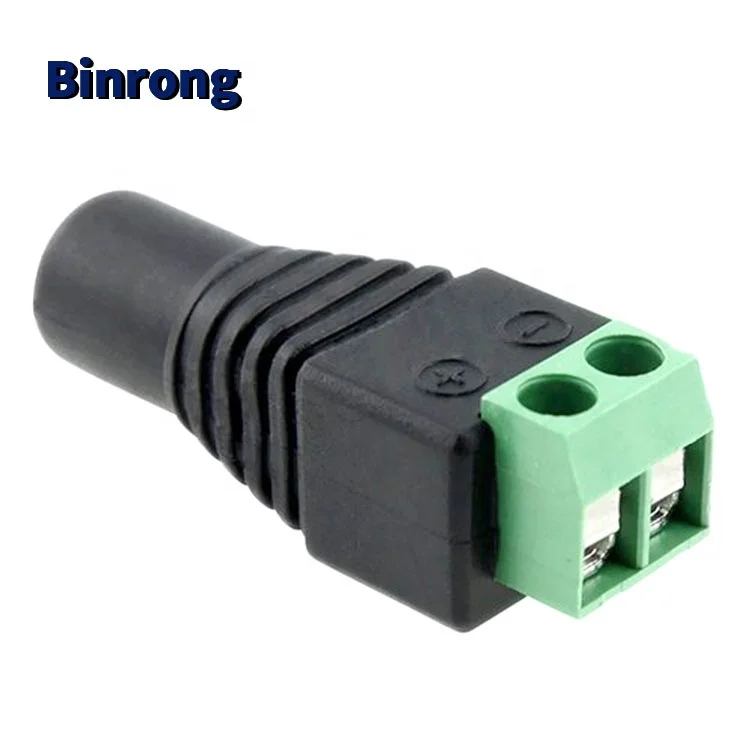 Female Screw Terminal 5.5mm/2.1mm DC Barrel Plug Jack Connector