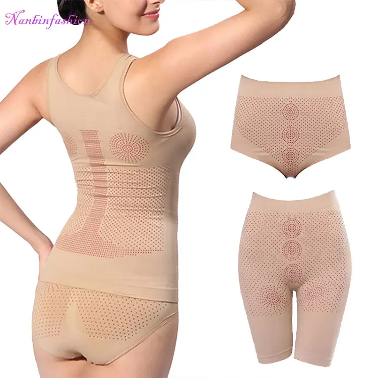 NANBIN Black Hot Burn Fat Slimmer Corset Body Shaper Vest For Women