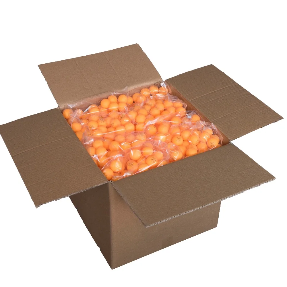 KINGNIK 2 star premium training orange 40+ plastic table tennis ball (OEM, custom logo)