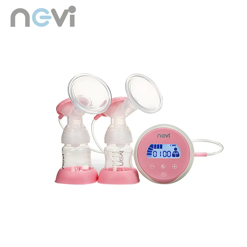 New Design Freestyle Food Grade Double Electric Silicone Breast Milk Pump