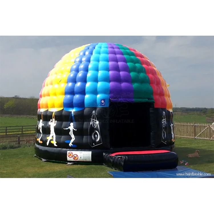 Дешевый надувной домик-батут, надувной Надувной замок-батут, купол для дискотеки