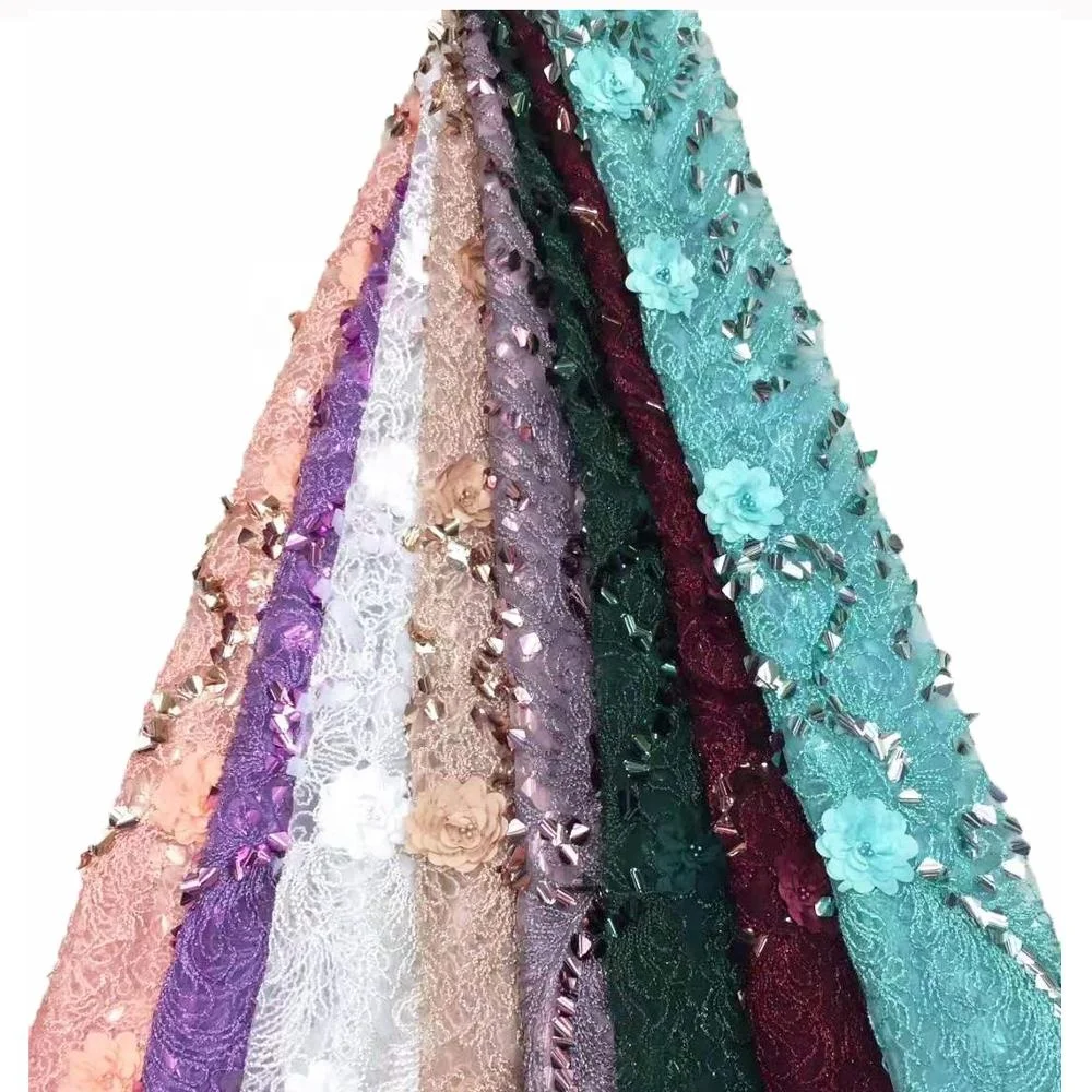 nigerian lace styles purple wine cord  burgundy embroidery sequin lace fabric